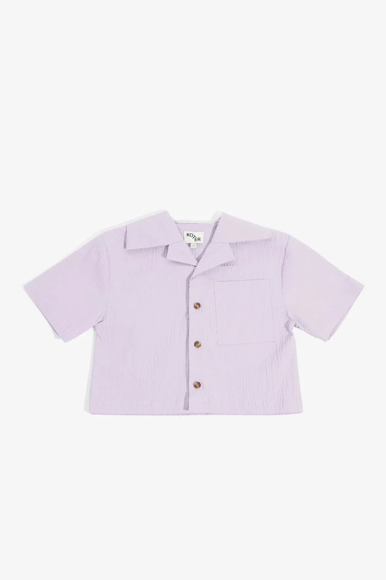 Billie boxy cotton shirt