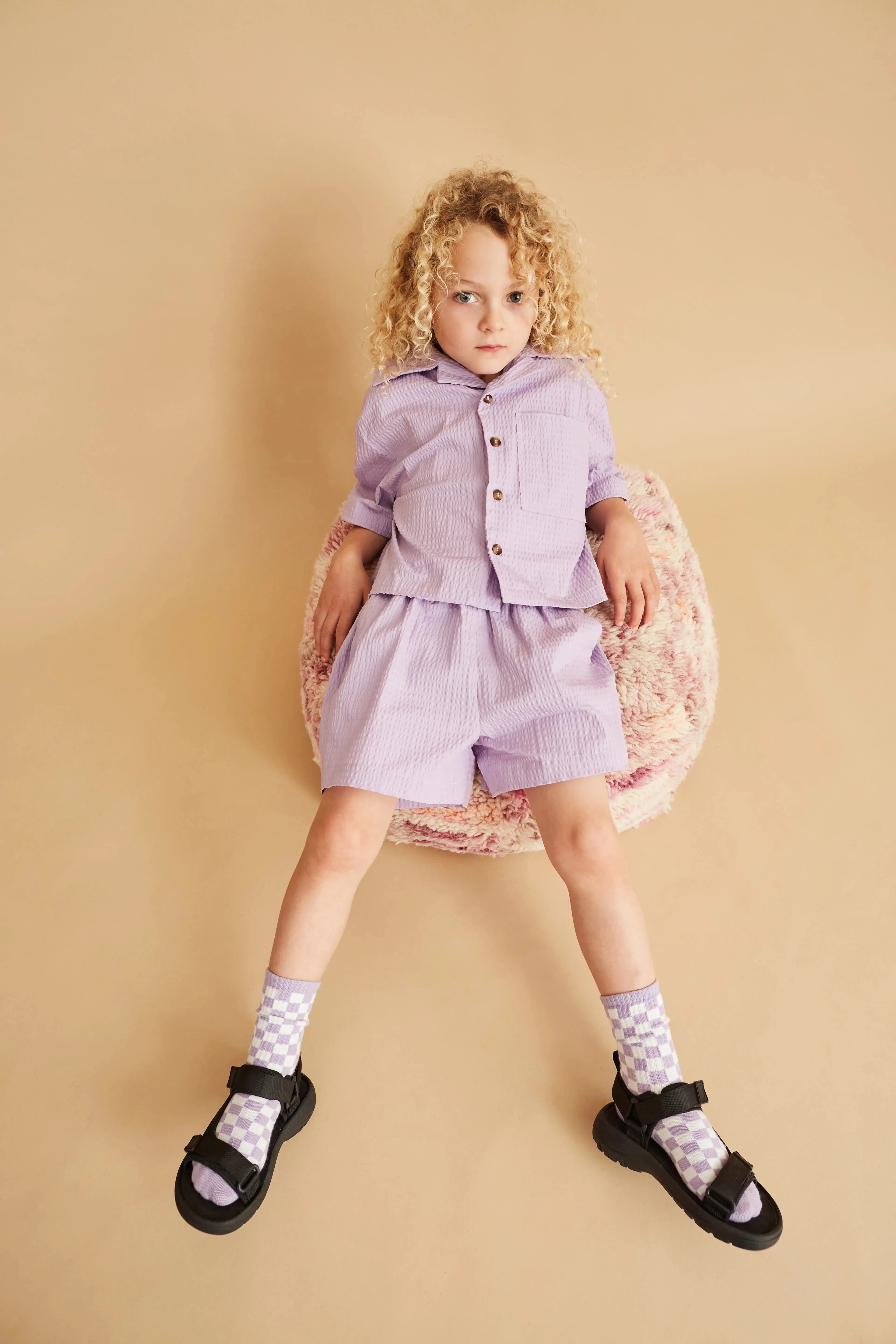 Billie boxy cotton shirt