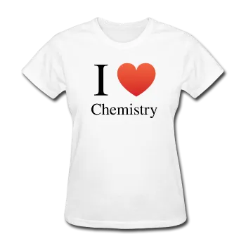 "I ♥ Chemistry" (black) - Women's T-Shirt